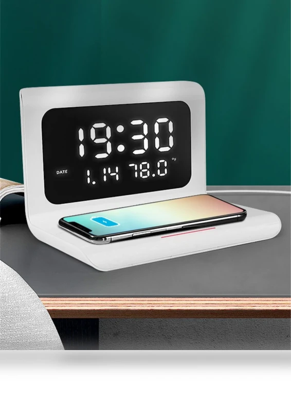 Multifunctional Digital LED Desktop Alarm Clock — Alarm