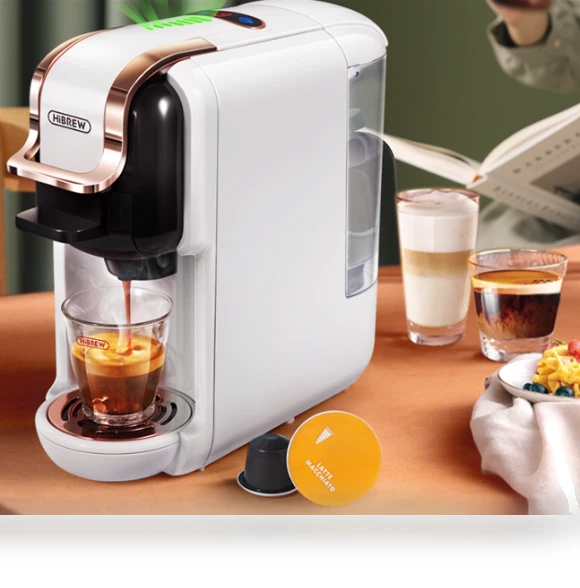 Multiple Capsule Coffee Machine — Coffee & Espresso Combos, HIBREW