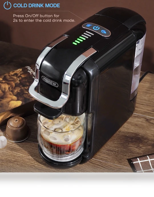 Multiple Capsule Coffee Machine — Coffee & Espresso Combos, HIBREW