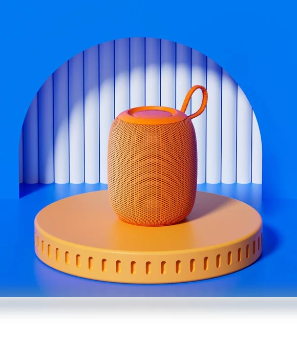 Outdoor Bluetooth Small Speaker — Portable Audio, Coffee Feiyin