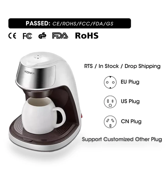 Portable Mini Coffee Maker Machine — Brewing Excellence