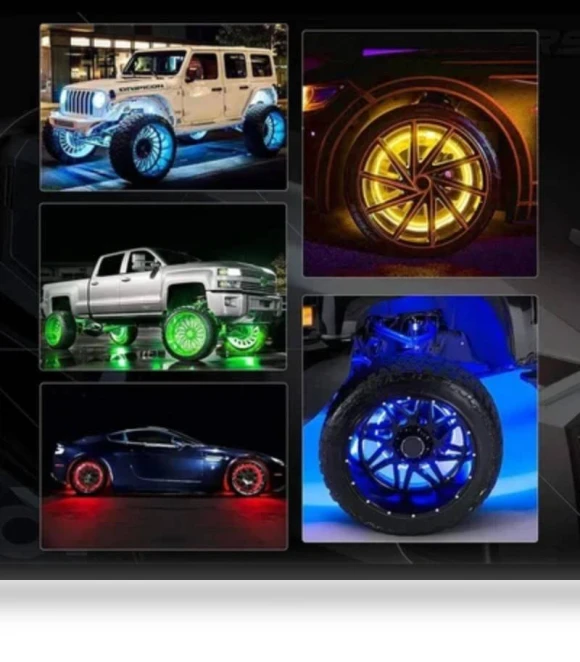 Premium Waterproof LED Wheel Light — Light Kit