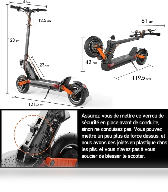 Professional Sports Adult Electric Scooter — Electric Self-Balancing Scooters, JOYOR