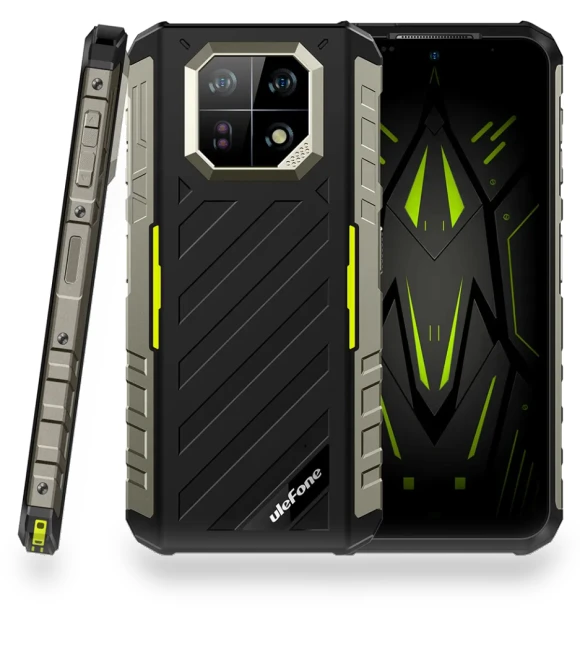 Rugged Smartphone with 64MP Night Vision — Lens Attachments, Ulefone