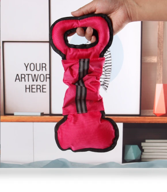 Teething Bite Resistant Plush Toy Bone — Toys