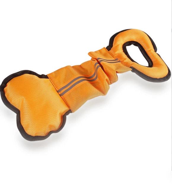 Teething Bite Resistant Plush Toy Bone — Toys