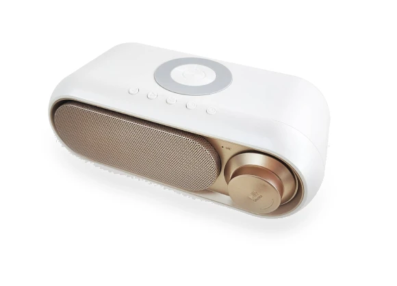 Wireless Charging Speaker Clock — Alarm