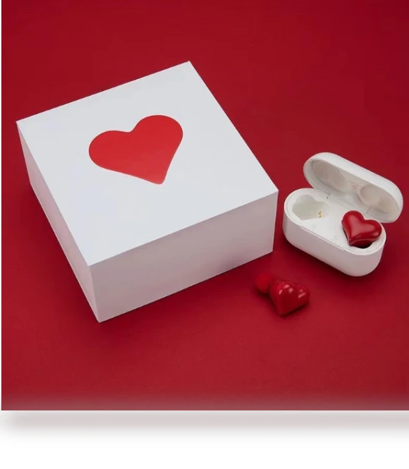 Heart-shaped Wireless Headphones — In-Ear Headphones