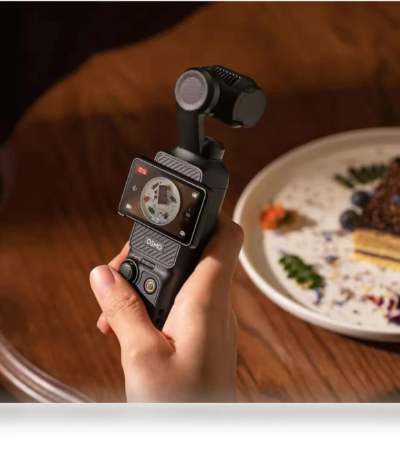 Pocket Camera Three-Axis Gimbal Stabilizer — Steady Shots, DJI