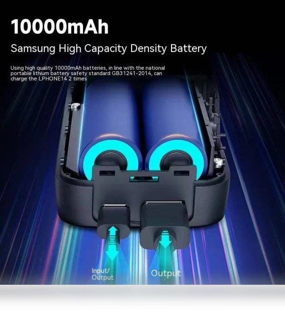 Retractable Power Bank Battery Charger for GoPro — Holders, Taixun