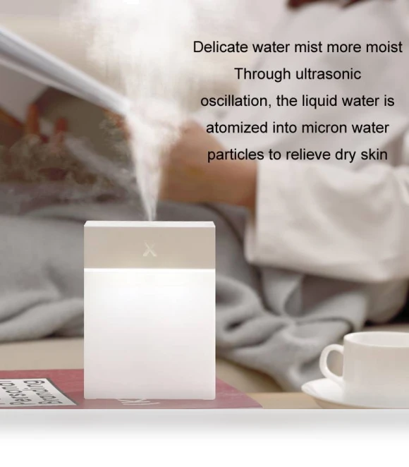 Silent Night Light Desktop Humidifier — Air Moisturizers