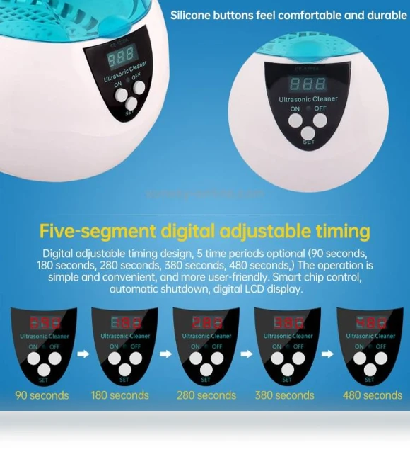 Ultrasonic Cleaning Machine with LCD Screen — Cleaning & Repair