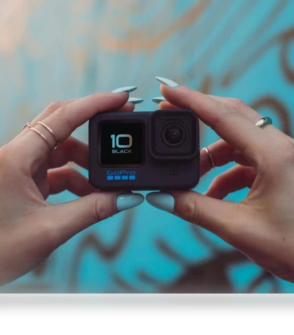 Waterproof Action Camera with Front LCD and Touch Rear Screens — Wearable Cameras, GoPro