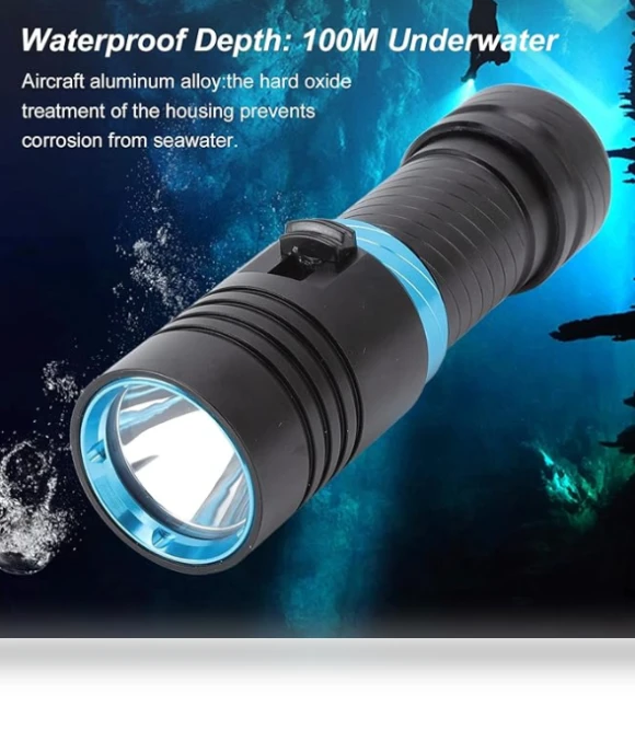 Waterproof Underwater Flashlight — Underwater Lights