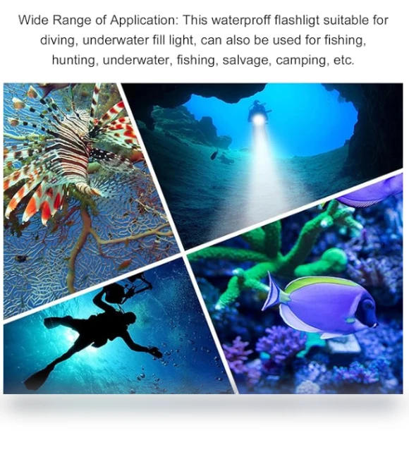 Waterproof Underwater Flashlight — Underwater Lights
