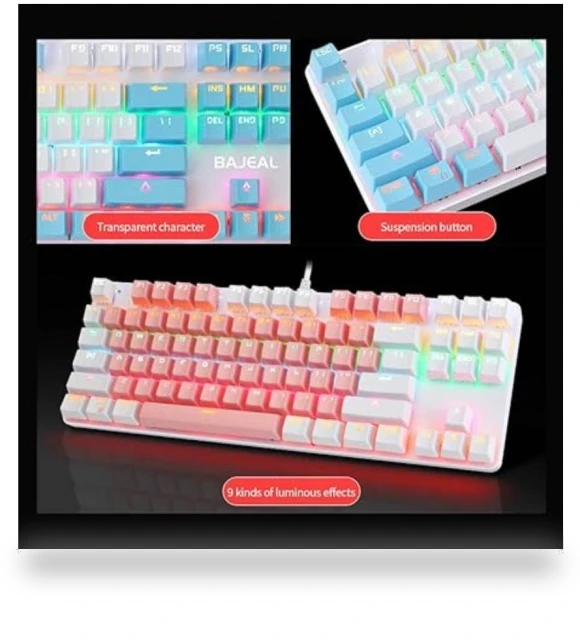 87 Keys Wired Mechanical Keyboard — Keyboards, Daseey