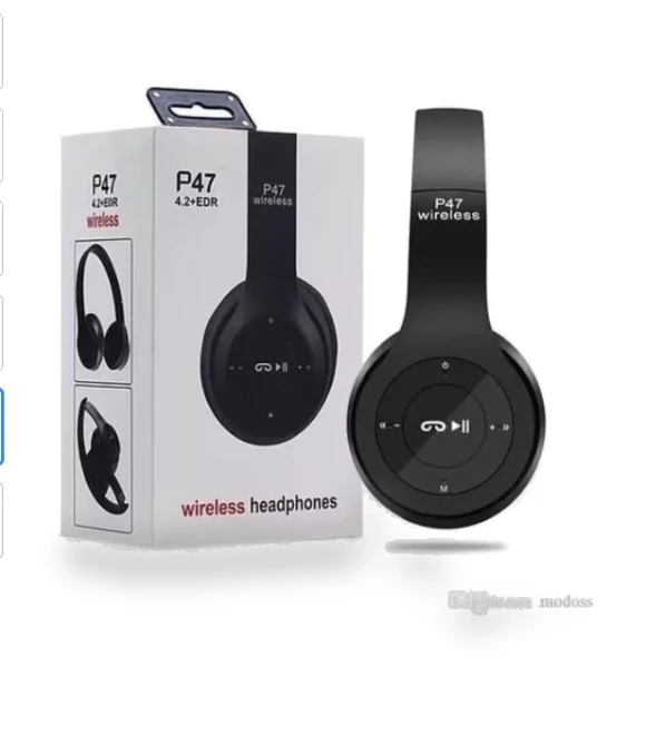 Bluetooth Headphone with Microphone — Headsets