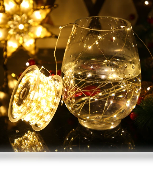 Christmas Tree Lights String — String Lights