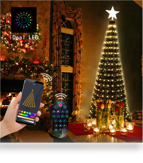 Custom APP Control Christmas Tree Lights — Trees