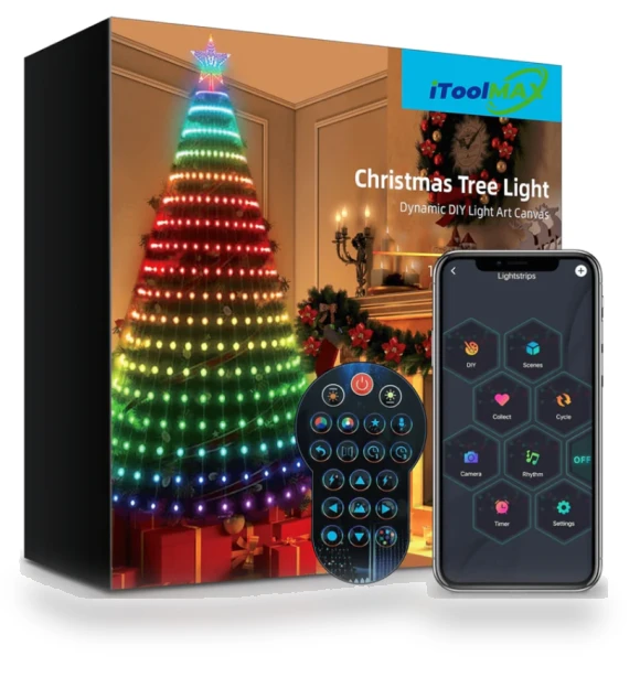 Custom APP Control Christmas Tree Lights — Trees