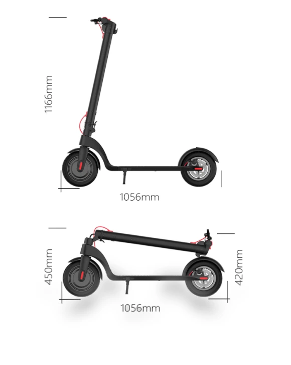 Folding Adult Electric Scooter — Push Scooters, iparwa