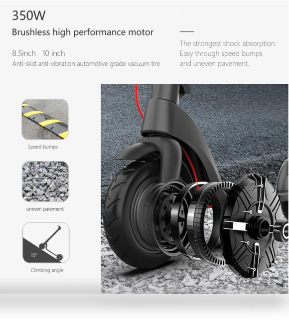 Folding Adult Electric Scooter — Push Scooters, iparwa