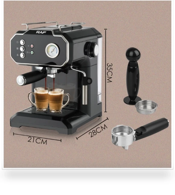 Semi-Automatic High Pressure Steam Milk Frothing Coffee Machine — Milk Frothers
