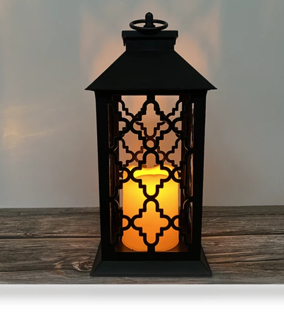 Solar Garden Light Candle Wind Light — Outdoor Floor Lighting