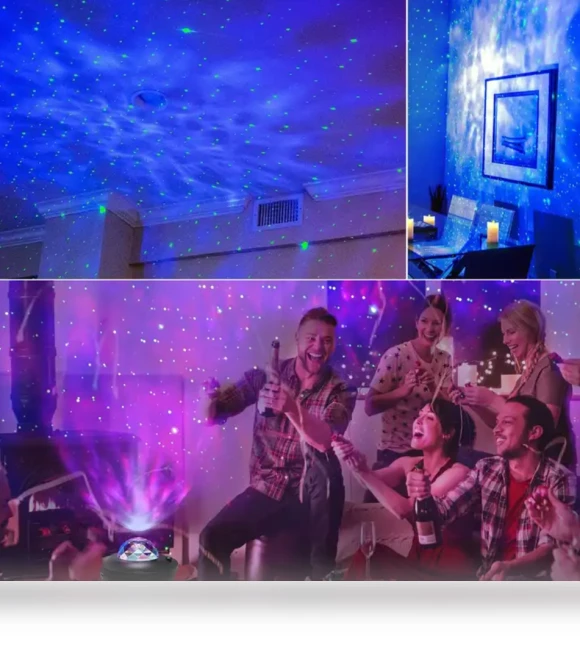 Space Ball Music Star Light Galaxy Projector — Outdoor Light Projectors, Bolong