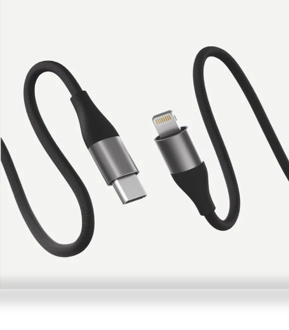 Type-C to Lightning Braided Data Cable — Cables, Xiaomi