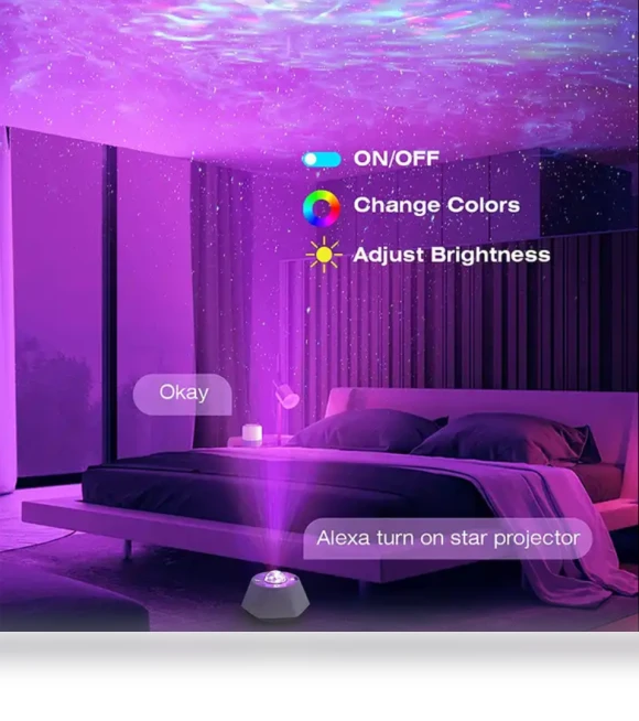 WiFi Projector with LED Lighting — Home Theater Projectors