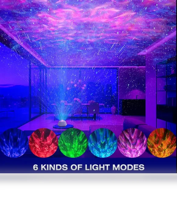 WiFi Projector with LED Lighting — Home Theater Projectors
