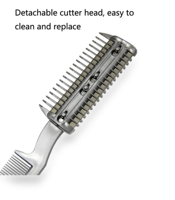 2-in-1 Pet Cleaning Dead Hair Clipper and Smooth Hair Combing Tool — Combs