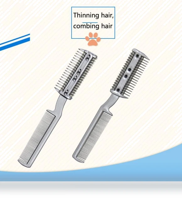 2-in-1 Pet Cleaning Dead Hair Clipper and Smooth Hair Combing Tool — Combs