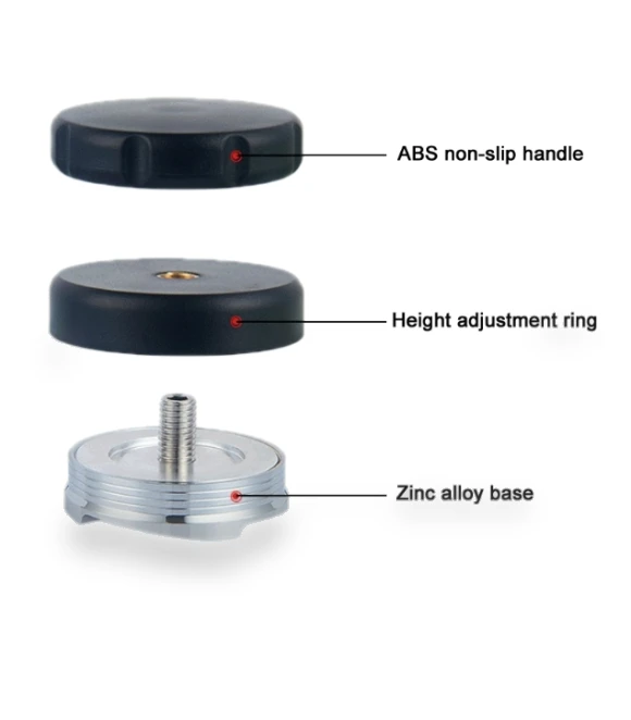 Coffee Grinder Alloy Powder Dispenser Set — Electric Blade Coffee Grinders