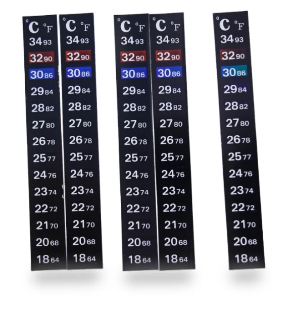 Digital Aquarium Fish Tank Refrigerator Thermometer Sticker — Thermometers