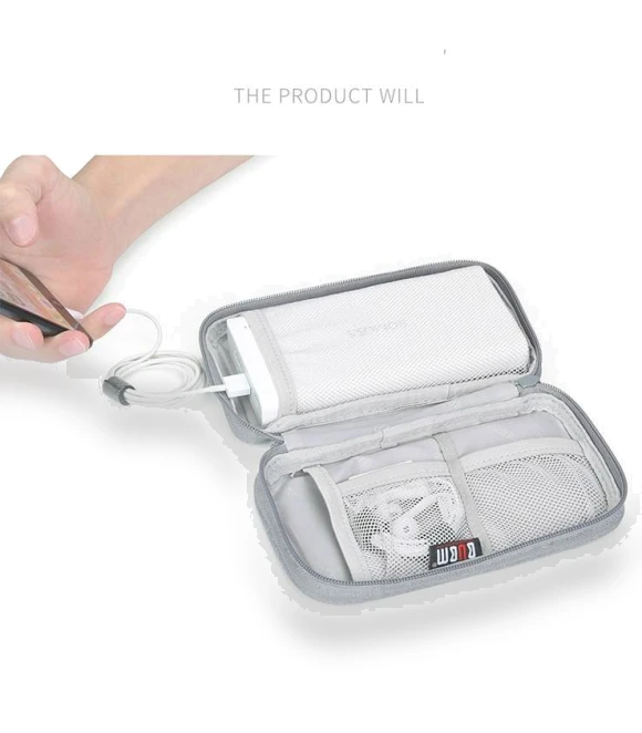 Digital Charger USB Data Cable Organizer Storage Bag — Packing Organizers, BUBM