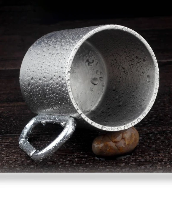 Double Walled Water Mugs Coffee Cup — Travel Mugs & Tumblers