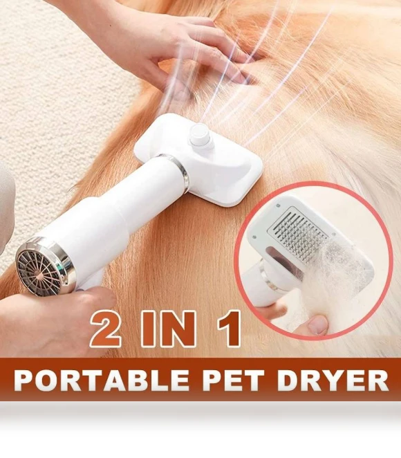 Electric Comb for Pet Grooming and Hair Cleaning — Combs