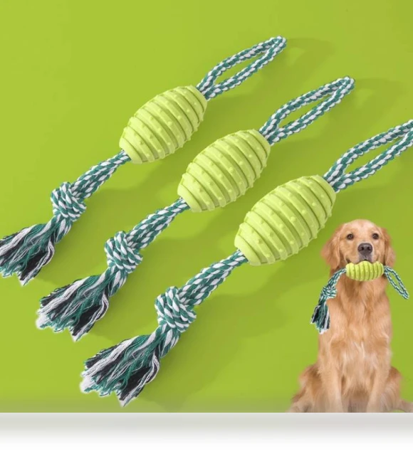 Knot Pet Bite Resistant Teeth Cleaning Toy — Ropes