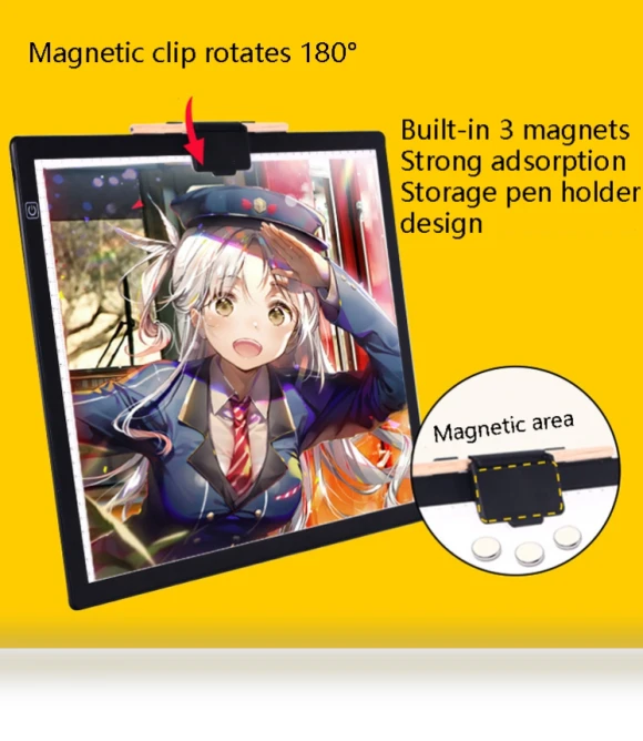 Magnetic LED Copy Desk Soft Light — Light Boxes
