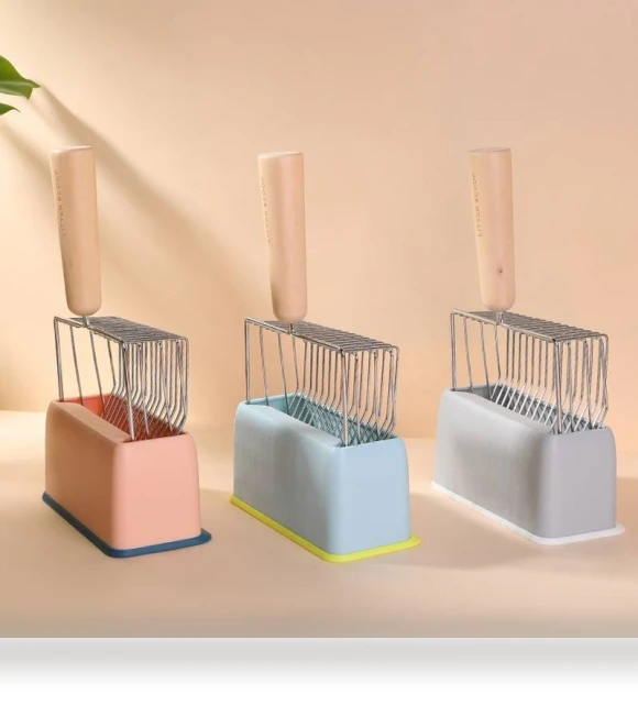 Pet Cat Litter Cleaning Tool — Brushes