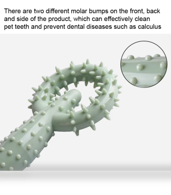 Pet Pull Ring Teething Stick Toy — Toys