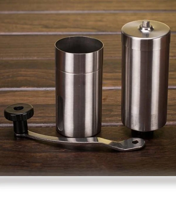 Portable Conical Burr Mill Manual Coffee Bean Grinder — Hand Coffee Grinders
