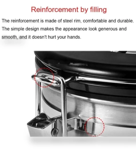 Stainless Steel Sealed Food Storage Container — Coffee Pod Holders