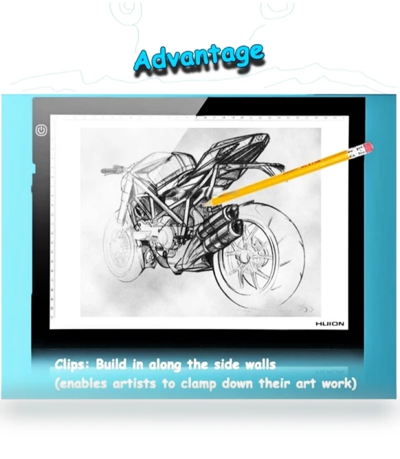 Ultra Thin Adjustable USB LED Light Board Light Tracing Pad — Light Boxes, Huion