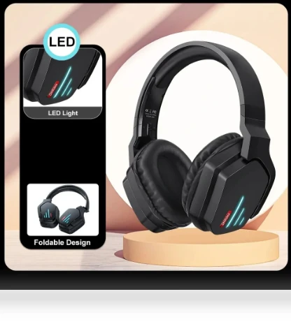 Wireless Headset Bluetooth Headphone — Over-Ear Headphones, ONIKUMA