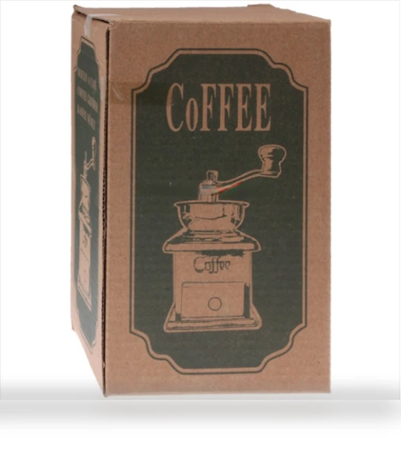 Wooden coffee bean grinder — Electric Blade Coffee Grinders