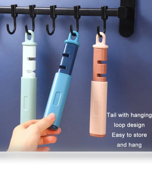 2 in 1 Stainless Steel Peeler with Tungsten Steel Sharpener — Vegetable Peelers