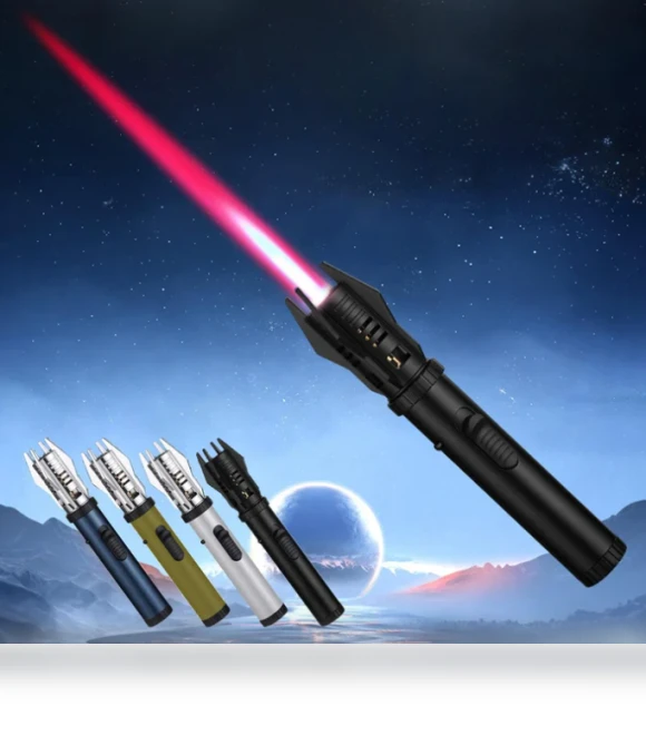 360° Windproof Lightsaber Torch Flame Lighter — Lighters